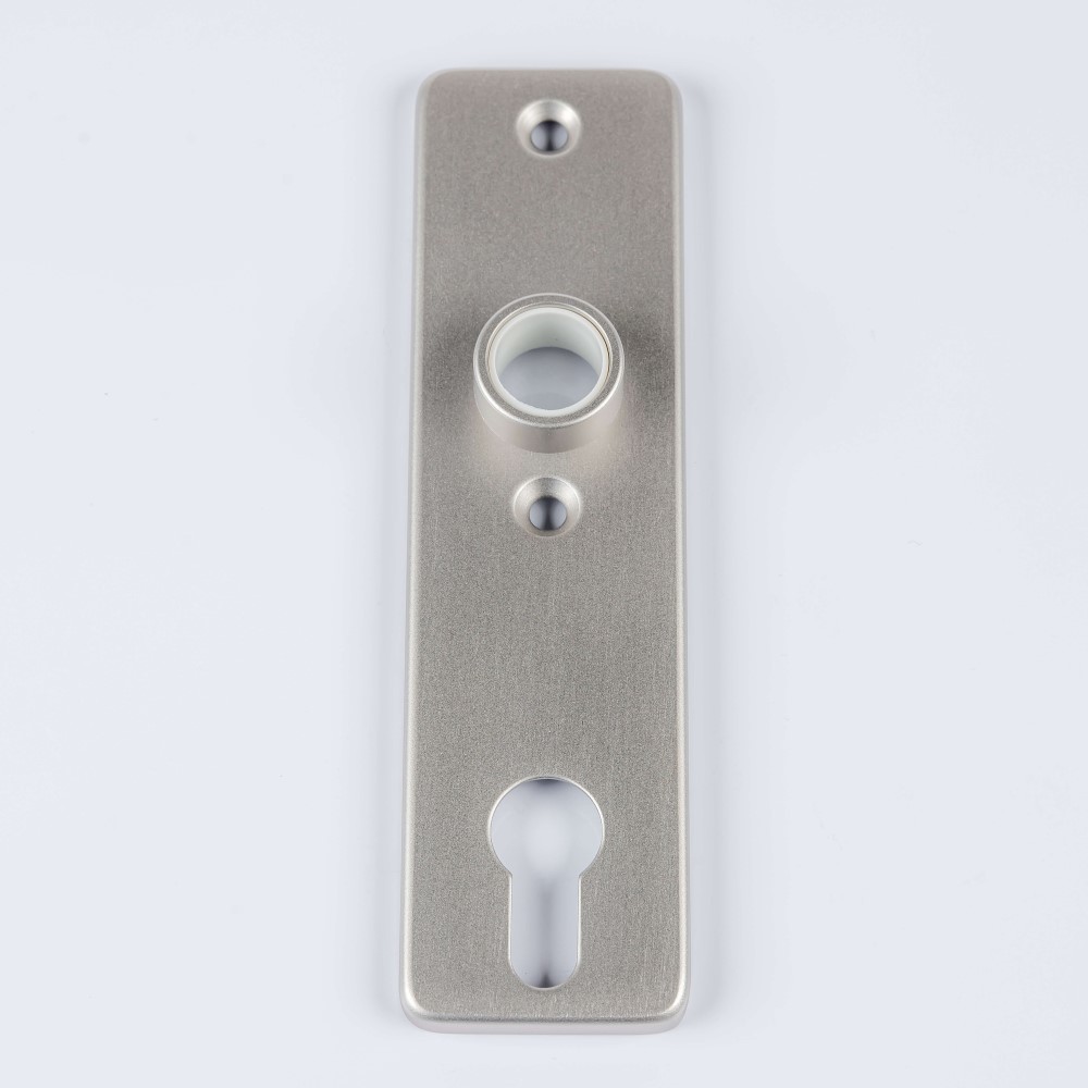 Escutcheon plate for rim lock PC75 stainless steel